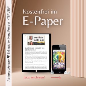 Adriana Meisser, Channel Medium, begleitet seit vielen Jahren Menschen darin, ihre eigene Seelenweisheit zu entdecken. Als Channelmedium empfängt sie Botschaften aus höheren Ebenen, die voller Liebe, Klarheit und Wahrheit sind.