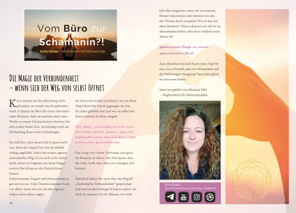 Herz Projekt Magazin Printausgabe kaufen – Zauberhafte Verbundenheit | Spiritualität, Bewusstsein & Inspiration – Bild 14