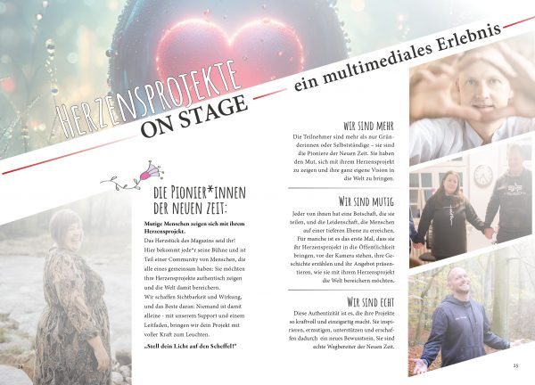 Herz Projekt Magazin Printausgabe kaufen – Zauberhafte Verbundenheit | Spiritualität, Bewusstsein & Inspiration – Bild 15