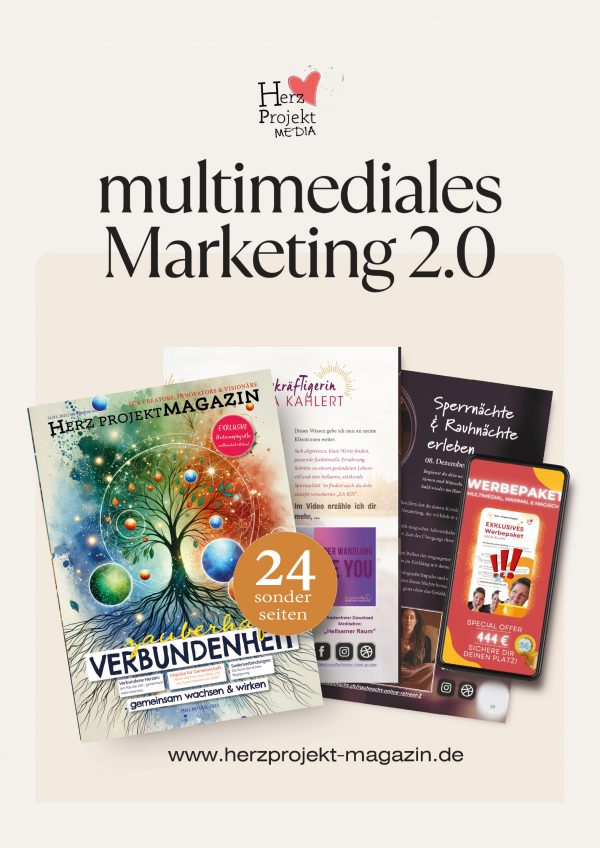 Herz Projekt Magazin Printausgabe kaufen – Zauberhafte Verbundenheit | Spiritualität, Bewusstsein & Inspiration – Bild 19