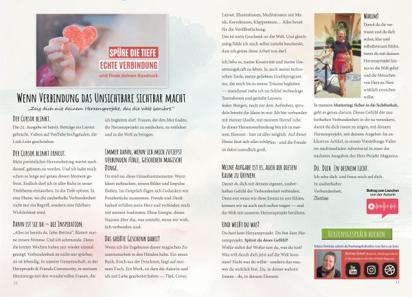 Herz Projekt Magazin Printausgabe kaufen – Zauberhafte Verbundenheit | Spiritualität, Bewusstsein & Inspiration – Bild 9