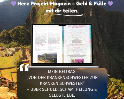 Manja Holm, Herzliebe LEBEN, Ganzheitliche Mentorin für Körper, Geist & Seele und finanzieller Freihheit im Herzprojekt Magazin GELD & FÜLLE