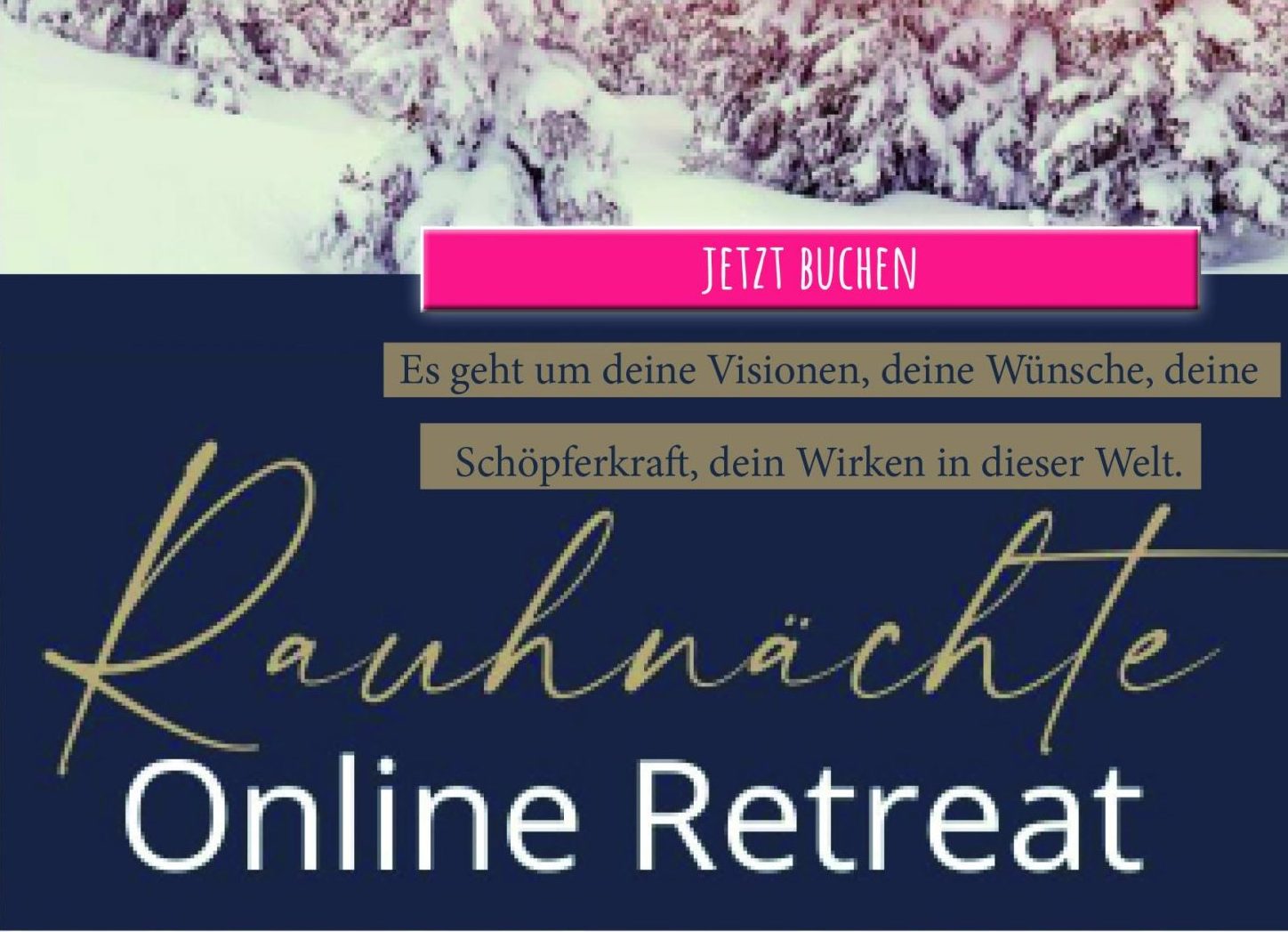 Rauhnächte Online Retreat mit Simone Neier Business Coach und Supervisor