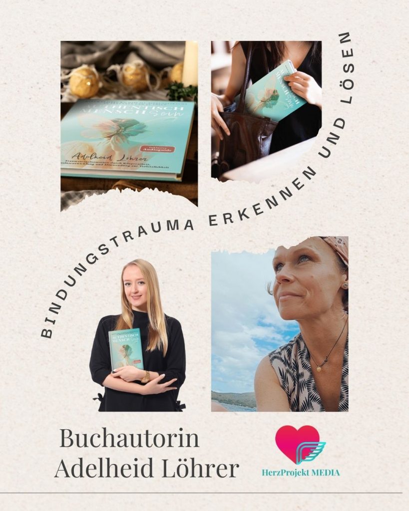 Authentisch MenschSein Buch Neuveröffentlichung und 10 Bücher zu verschenken Aktion Autorin Adelheid Löhrer Traumaheilung