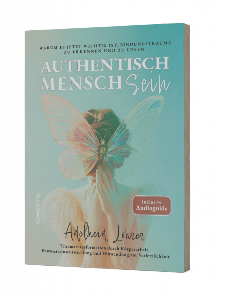Authentisch MenschSein Buch Neuveröffentlichung und 10 Bücher zu verschenken Aktion Autorin Adelheid Löhrer Traumaheilung