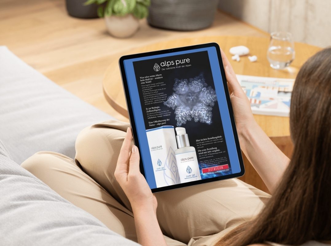 Fritz Ansmann-Trost im Herzprojekt Beitrag der #24. Ausgabe Selbstermächtigung über Alps pure - die Kraft der Alpen und seinem Wirken als Energetiker.