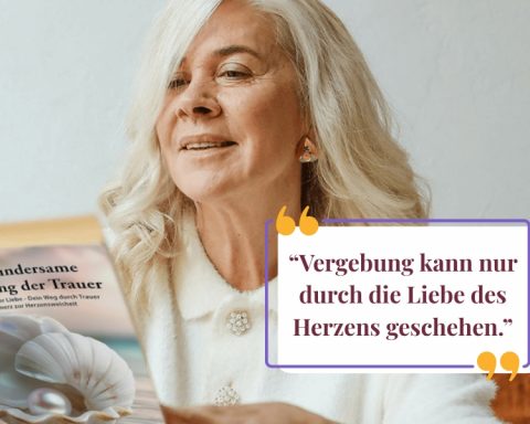 Werbebanner Sabine Götz Trauerbegleitung Herzprojekt Beitrag in der 25. Ausgabe des Herzprojekt Magazin Seelenkompass