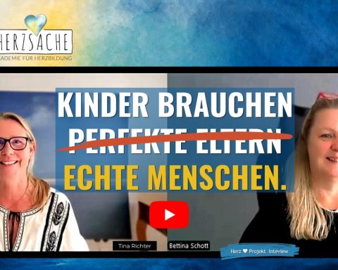 Tina Richter Herzsache.jetzt im Herzprojekt Interview in der 26. Ausgabe Berufung LEBEN mit dem Titel Achtsamkeit hat mein Leben gerettet!