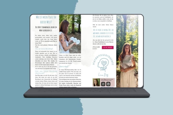 Laura Begg - Herzenswerkstatt, zählt zu den 10 besten Life Coaches in Aarau 2026 im Herzprojekt Magaziin #26. Ausgabe Berufung LEBEN.